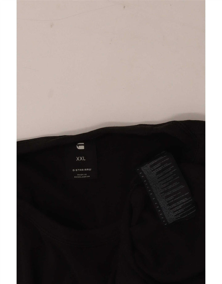 G-Star Herre T-Shirt Top 2XL Brun Bomuld