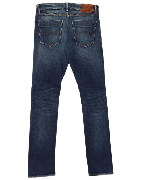 Tommy Hilfiger Herre Scanton Slim Jeans W32 L34 Blå Bomuld