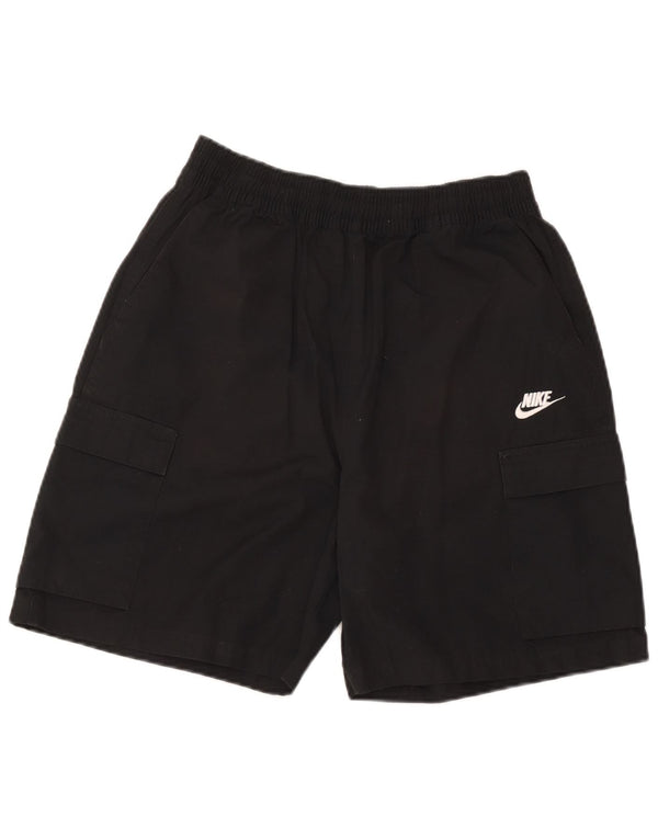 Nike Herre Cargo Sportsshorts Medium Sort Bomuld
