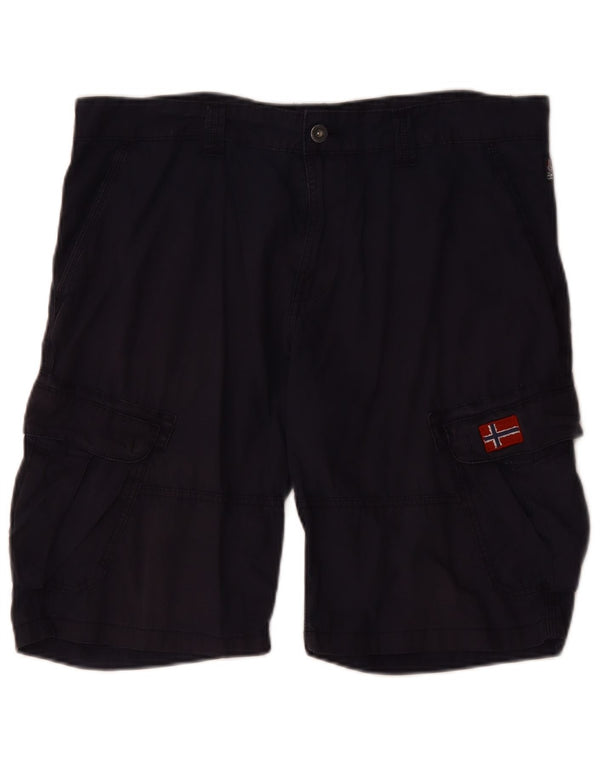 NAPAPIJRI Herre Cargo Shorts W36 Large Navy Blue