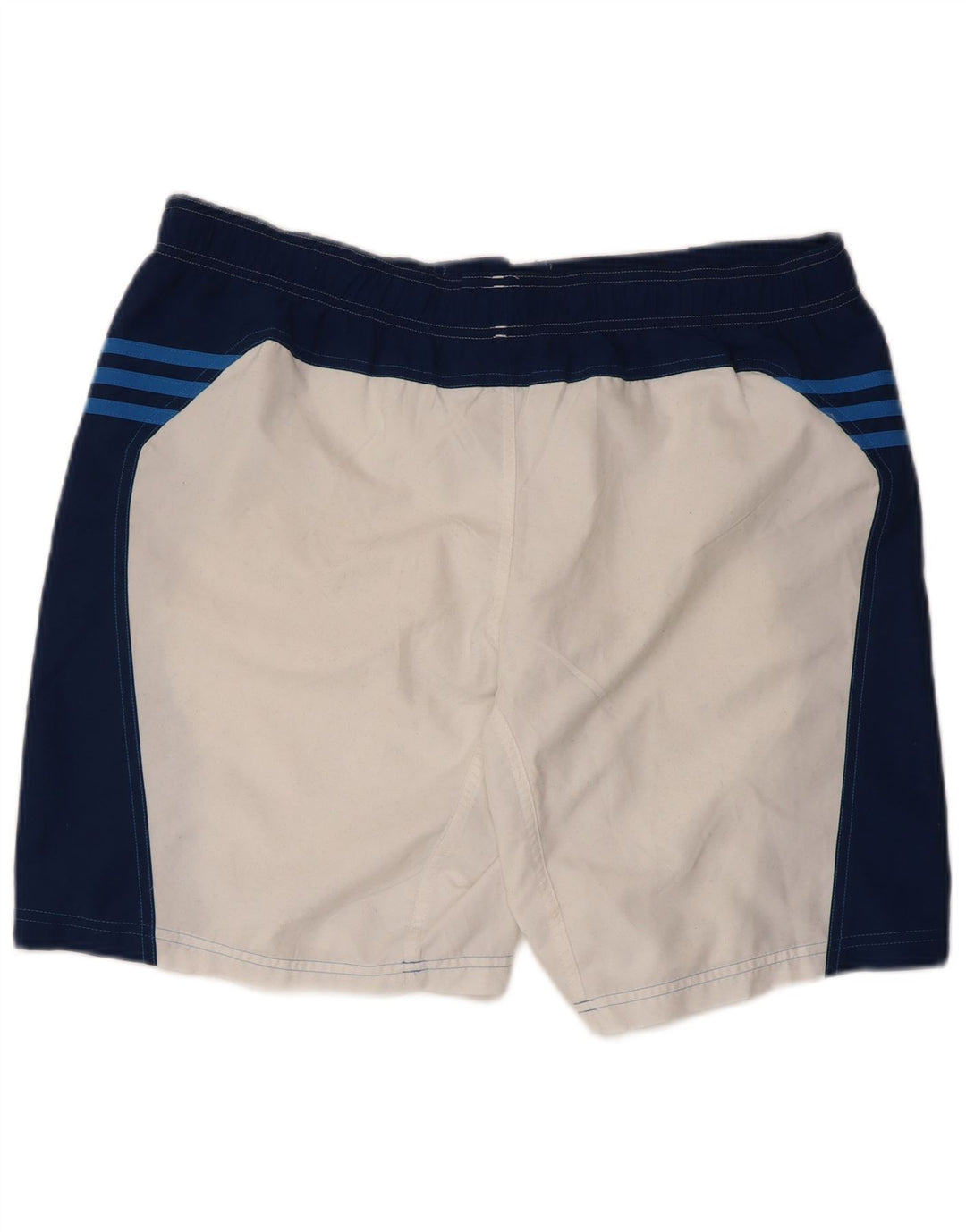 Adidas grafiske badeshorts til mænd store hvide Colourblock Polyester