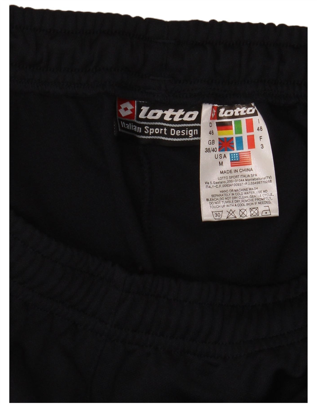 Lotto Herre træningsdragt Bukser UK 38/40 Medium Navy Blue Polyester