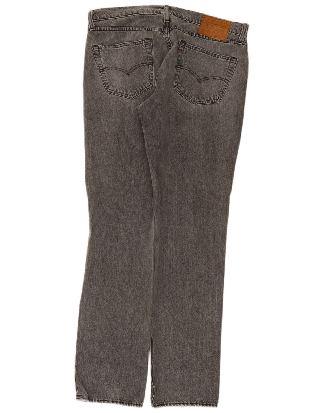 Levi's Herre 511 Slim Jeans W34 L34 Grå Bomuld