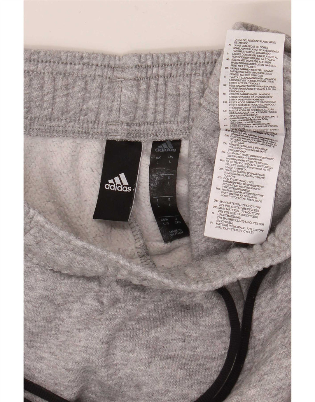 Adidas Herre grafisk træningsdragt Bukser Stor Grå Bomuld