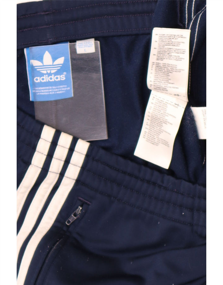 Adidas Træningsdragt bukser til mænd store marineblå polyester