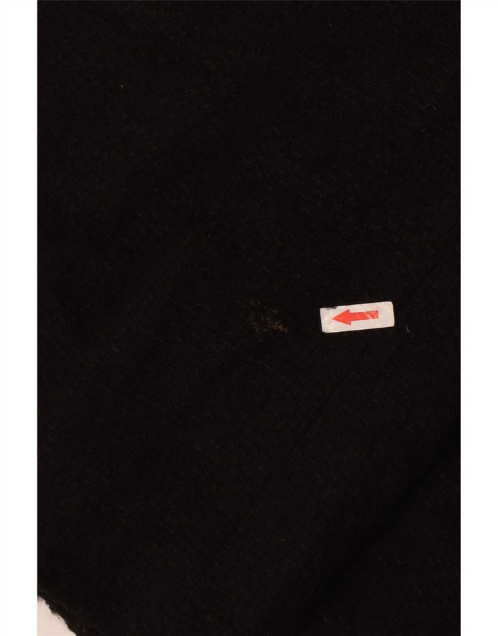 Zara Dame 4 Button Blazer Jacket UK 18 XL Sort