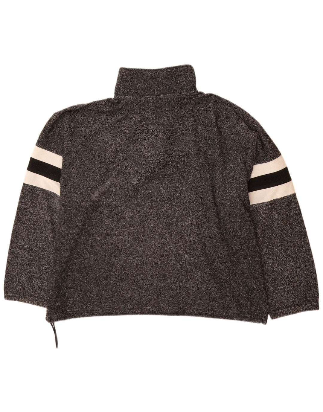 Champion Herre Grafisk Loose Fit Sweatshirt Jumper Large Grå Flecked