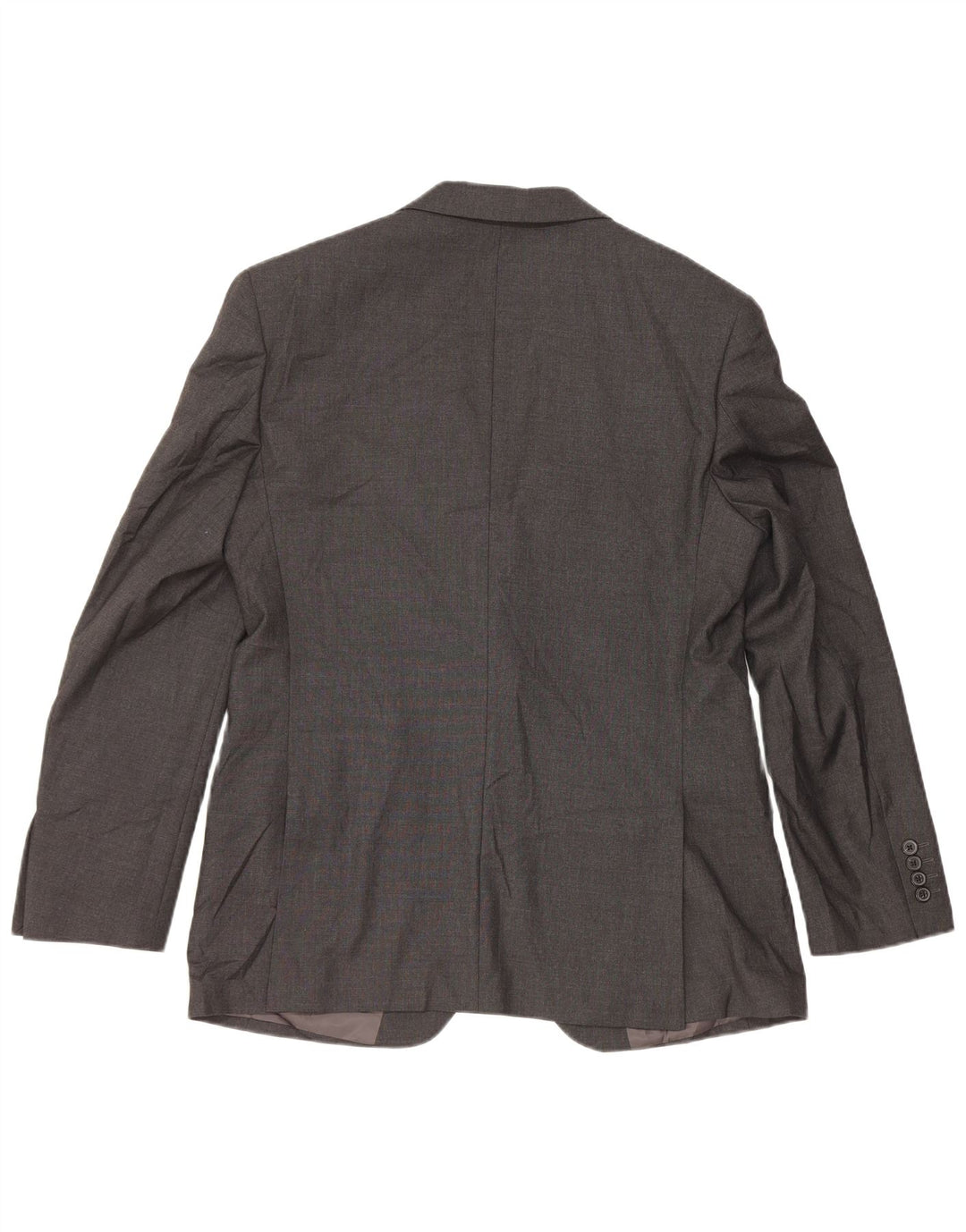 Marks & Spencer Herre 2-knaps blazerjakke UK 40 Medium Grey Polyester