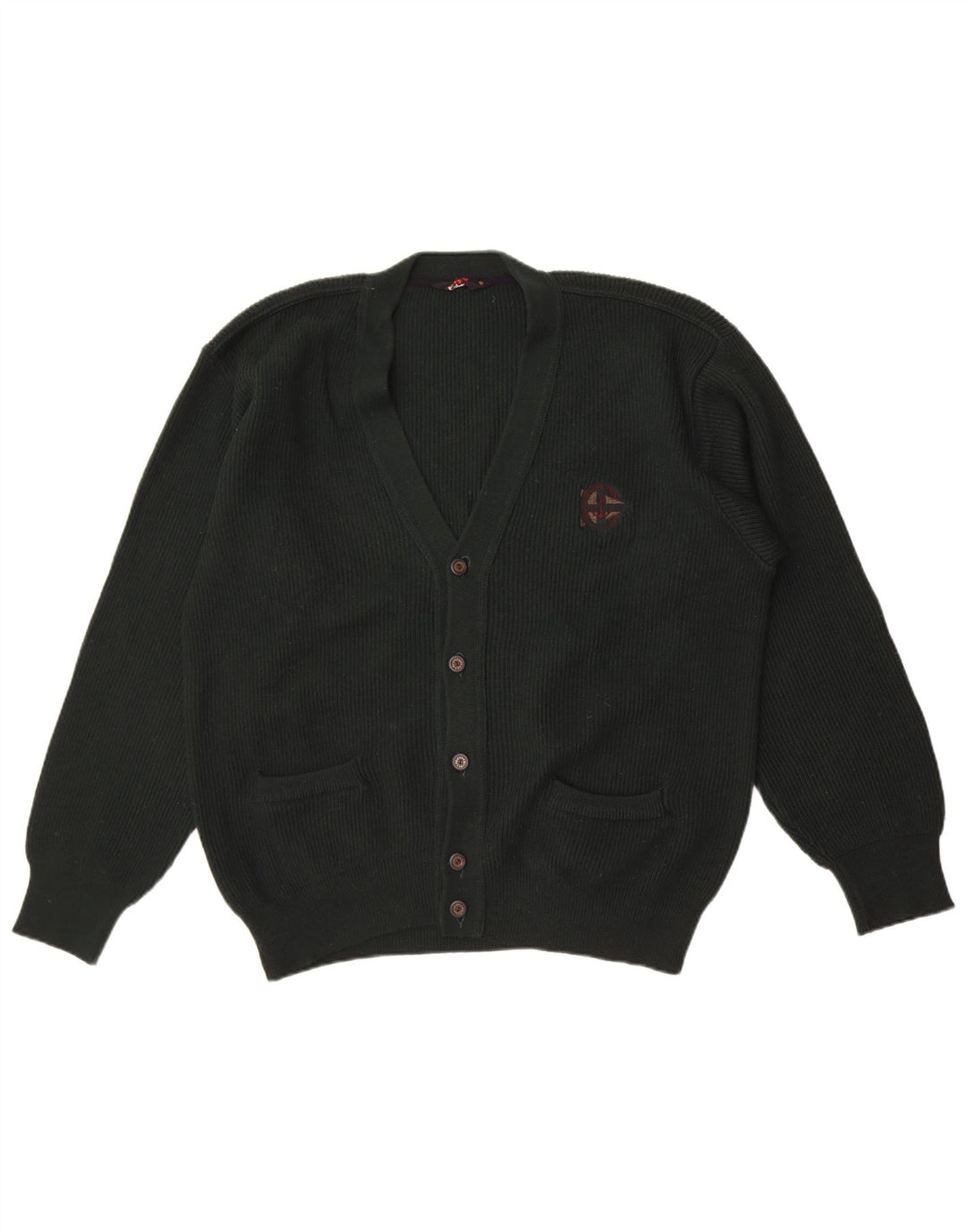 Paul & Shark Herre Yachting Cardigan Sweater XL Grøn Uld