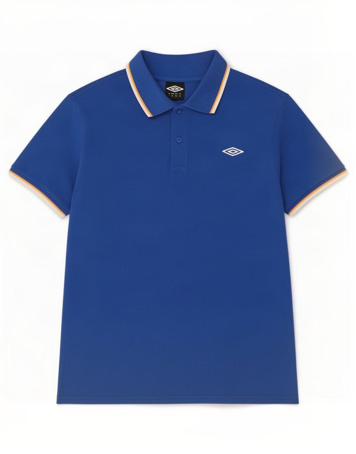 Umbro Herre Polo Shirt XL Blå Bomuld