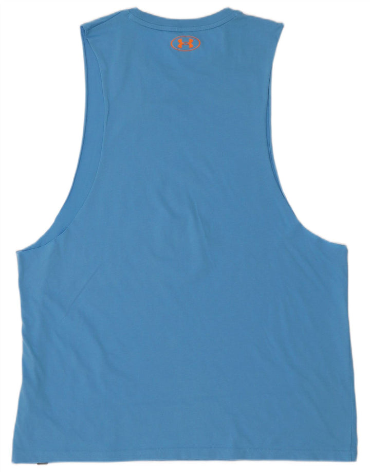 Under Armour Herre Grafisk Vest Top XL Blå