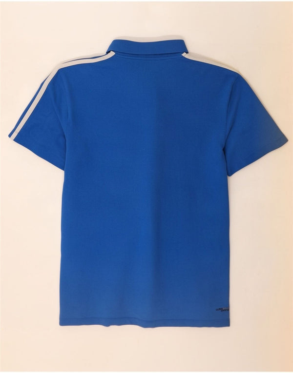 Adidas Herre Clima 365 Polo Shirt 2XL Blå Bomuld