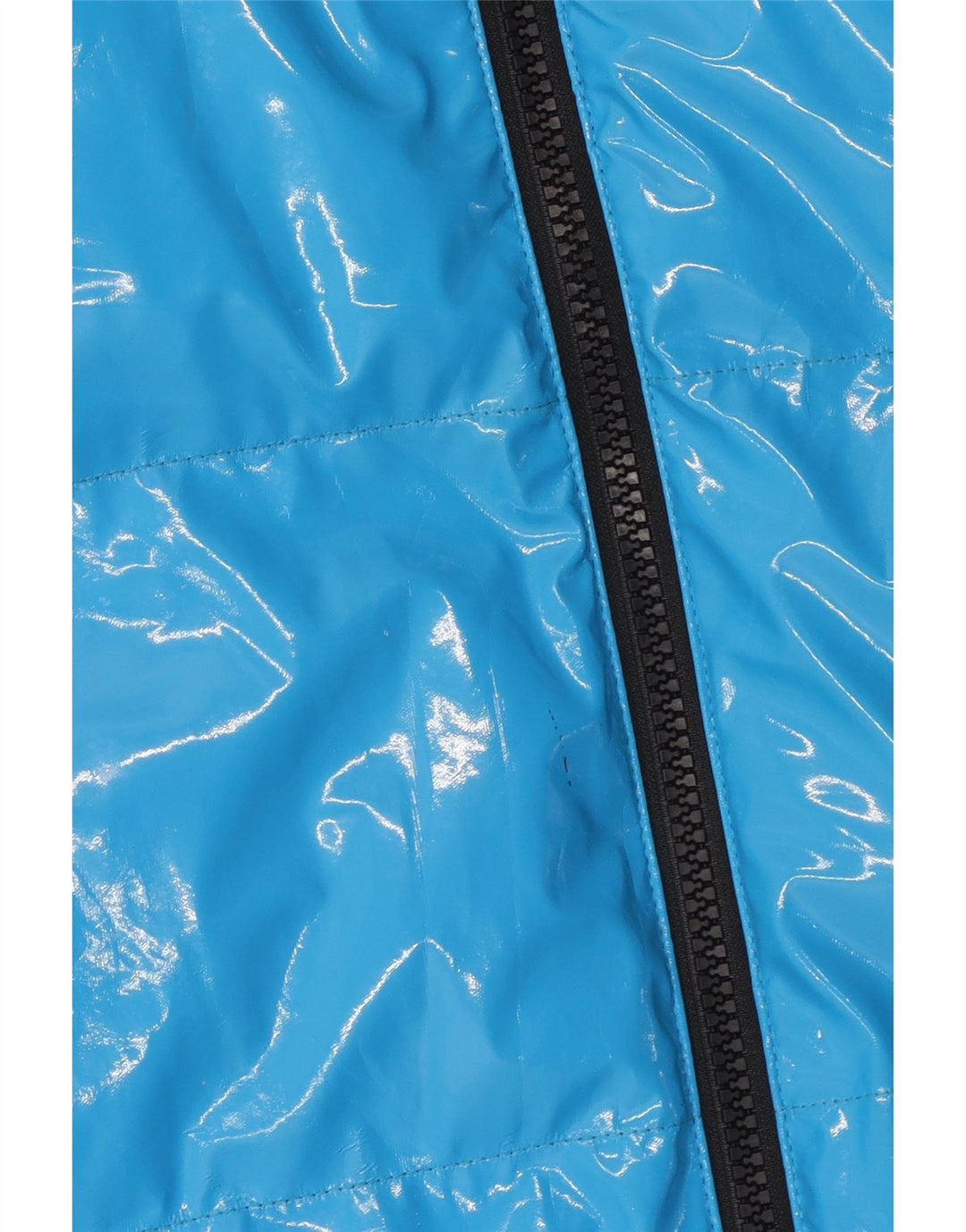 Juicy Couture Dame Oversized Polstret Frakke UK 14 Medium Blue Polyurethane