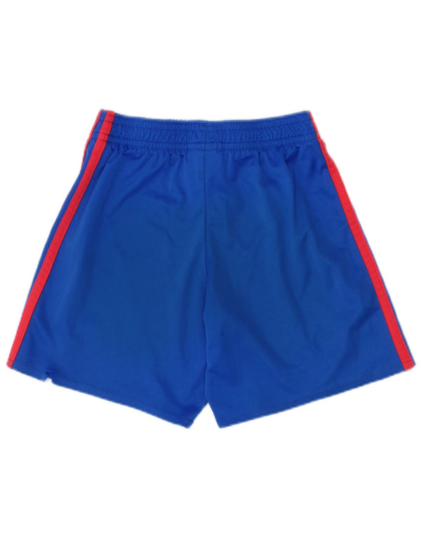 Adidas Boys Manchester United sportsshorts 4-5 år blå polyester