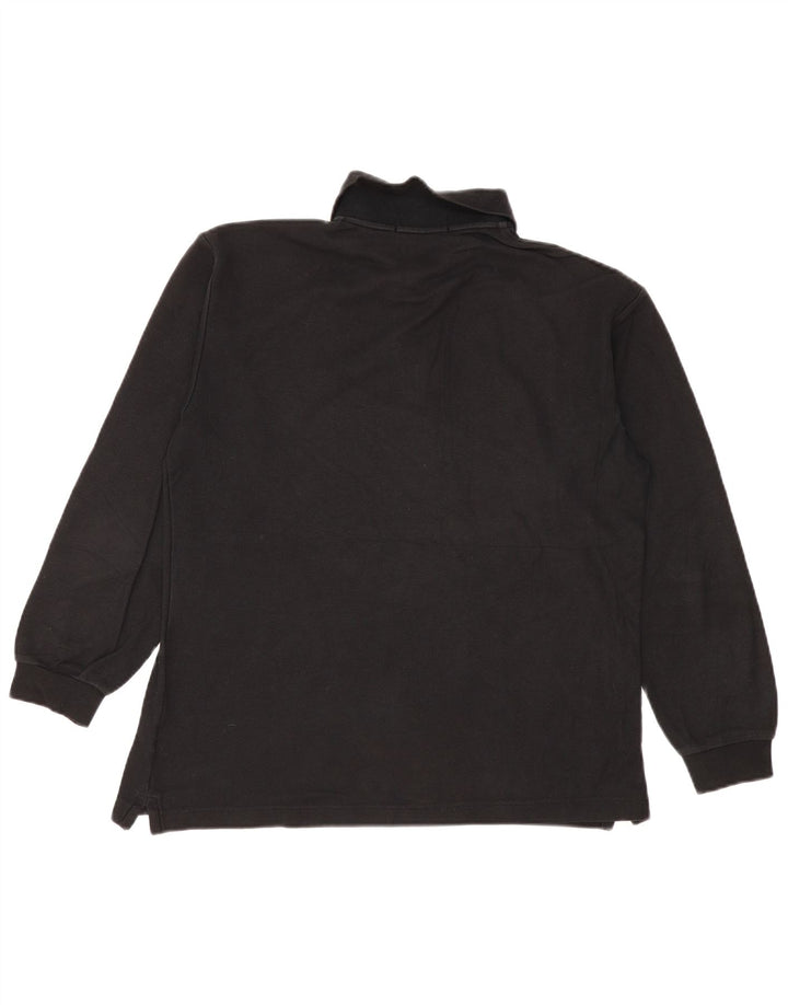 Fila Langærmet Polo Shirt til mænd IT 50 Medium Sort Bomuld
