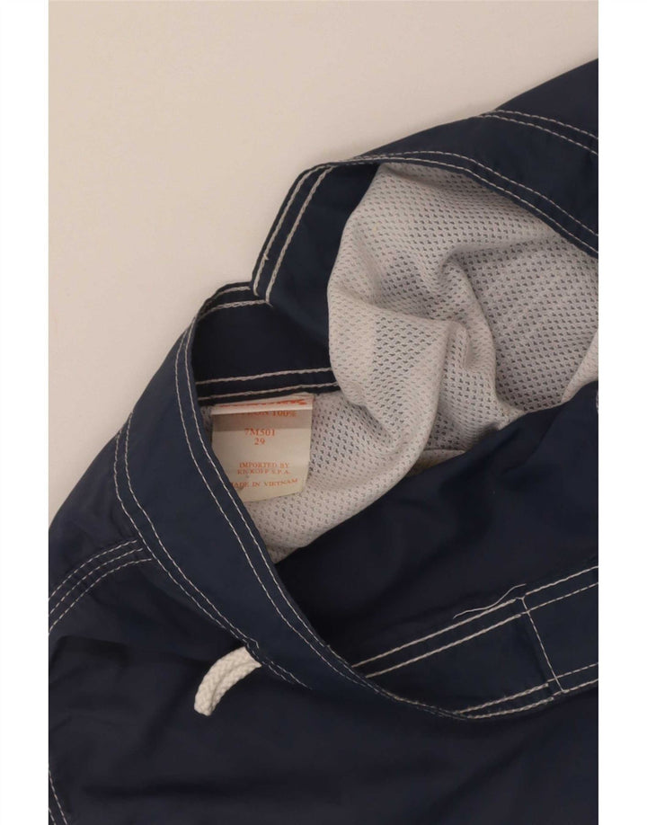 Sundek Badeshorts til mænd Small Navy Blue Colourblock Nylon