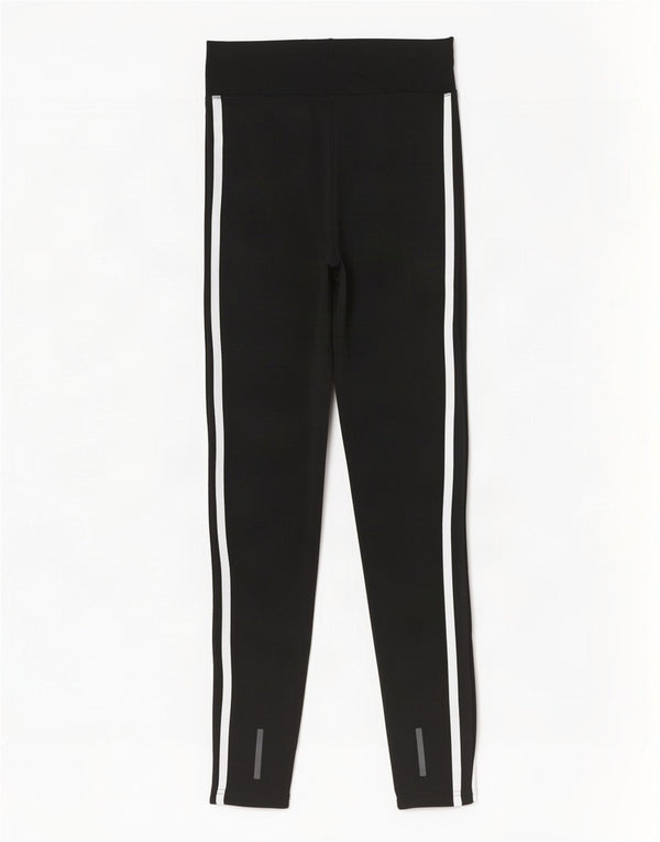 Adidas Womens Leggings UK 4/6 XS Black Cotton Sports