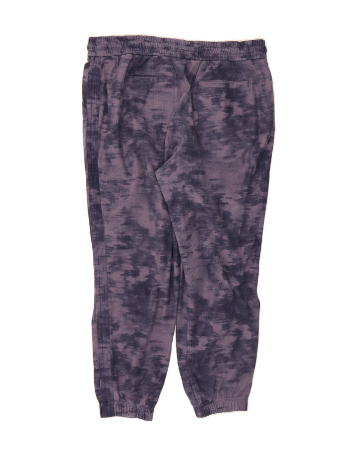 ATHLETA Womens Joggers Casual Trousers US 18 2XL W36 L27 Purple Tie Dye Vintage Athleta and Second-Hand Athleta from Messina Hembry 