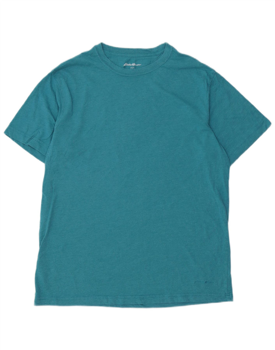 EDDIE BAUER Herre T-Shirt Top Stor Blå Bomuld