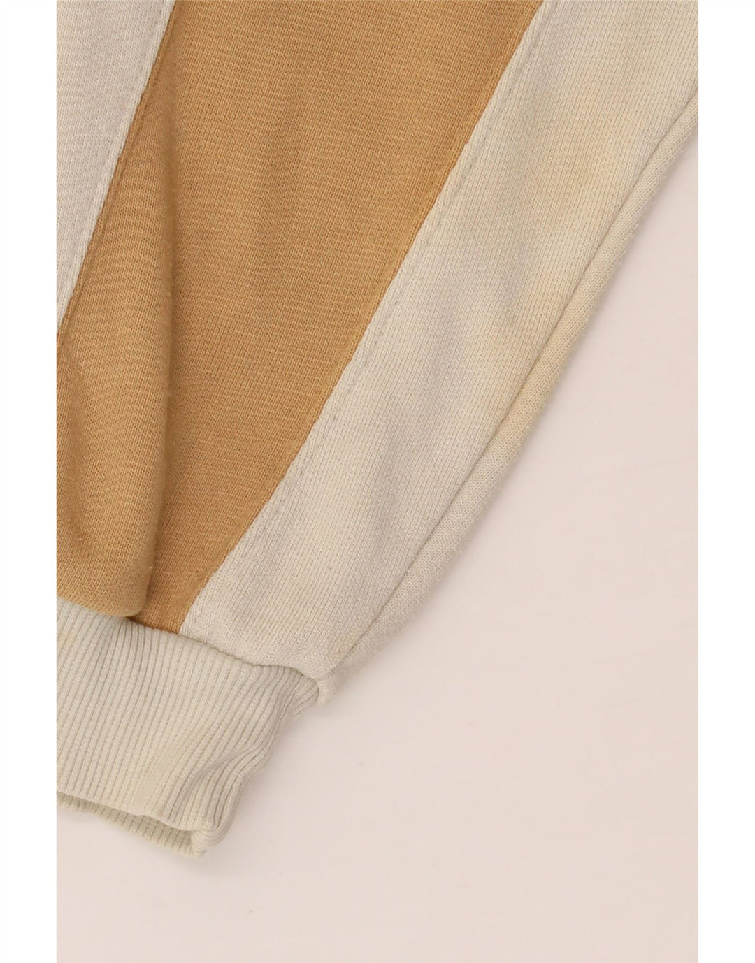 PUMA Sweatshirt-trøje til mænd Large White Colourblock Bomuld