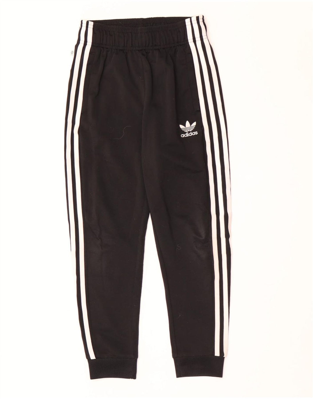 Adidas Drenge Træningsdragt Bukser Joggers 9-10 År Sort Polyester