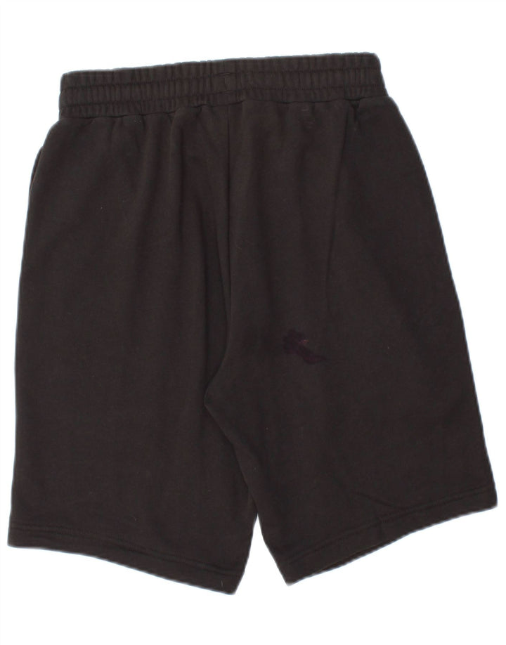 Puma Herre grafiske sportsshorts Små sorte bomuld