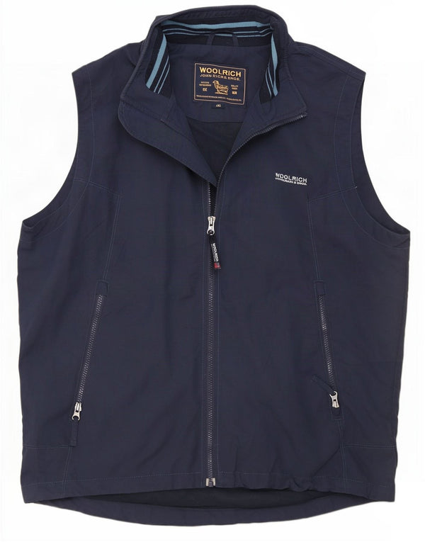 Woolrich Herre Ærmeløs træningsdragt Topjakke 2XL Navy Blue