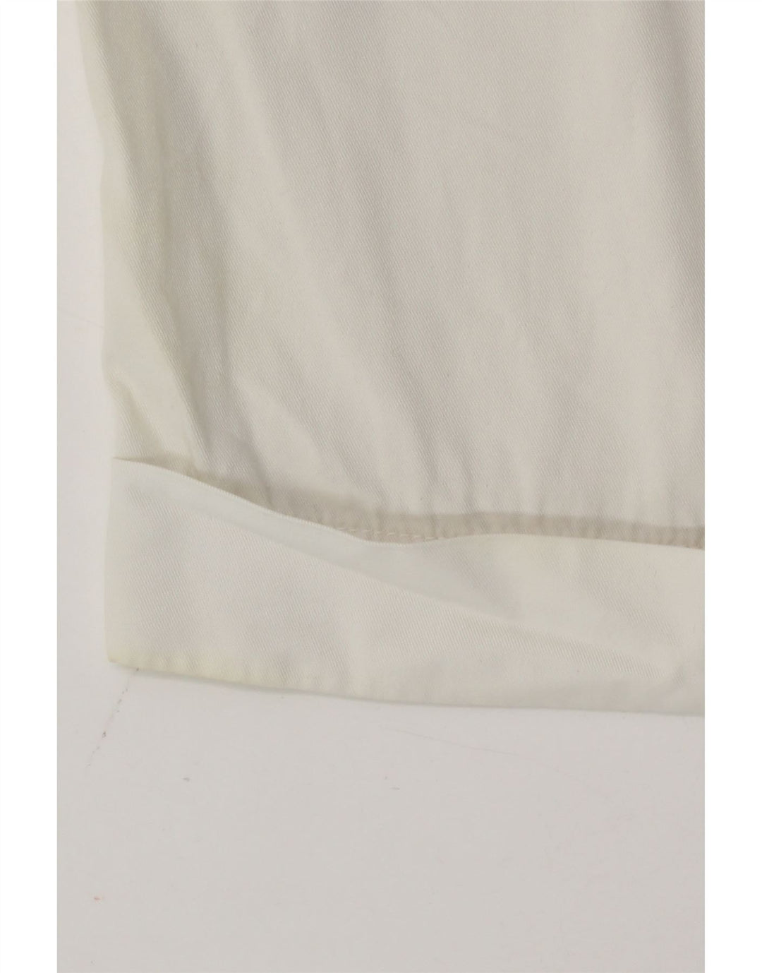 Benetton Chino Shorts til kvinder IT 42 Medium W30 Hvid Bomuld