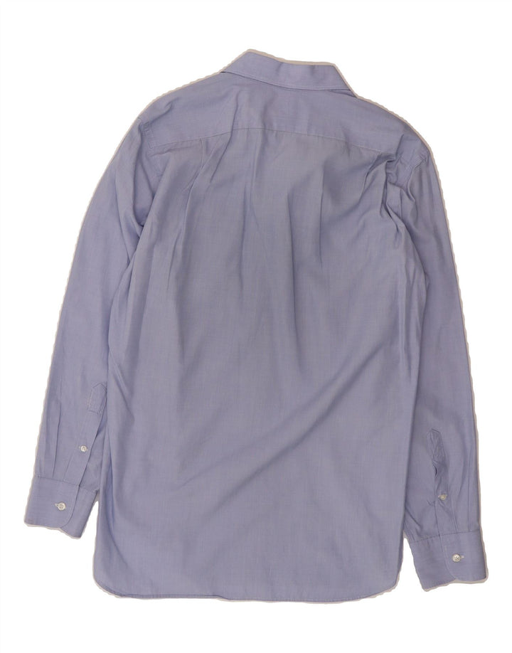 J. CREW Mens Ludlow Shirt Medium Blue Cotton Vintage J. Crew and Second-Hand J. Crew from Messina Hembry 