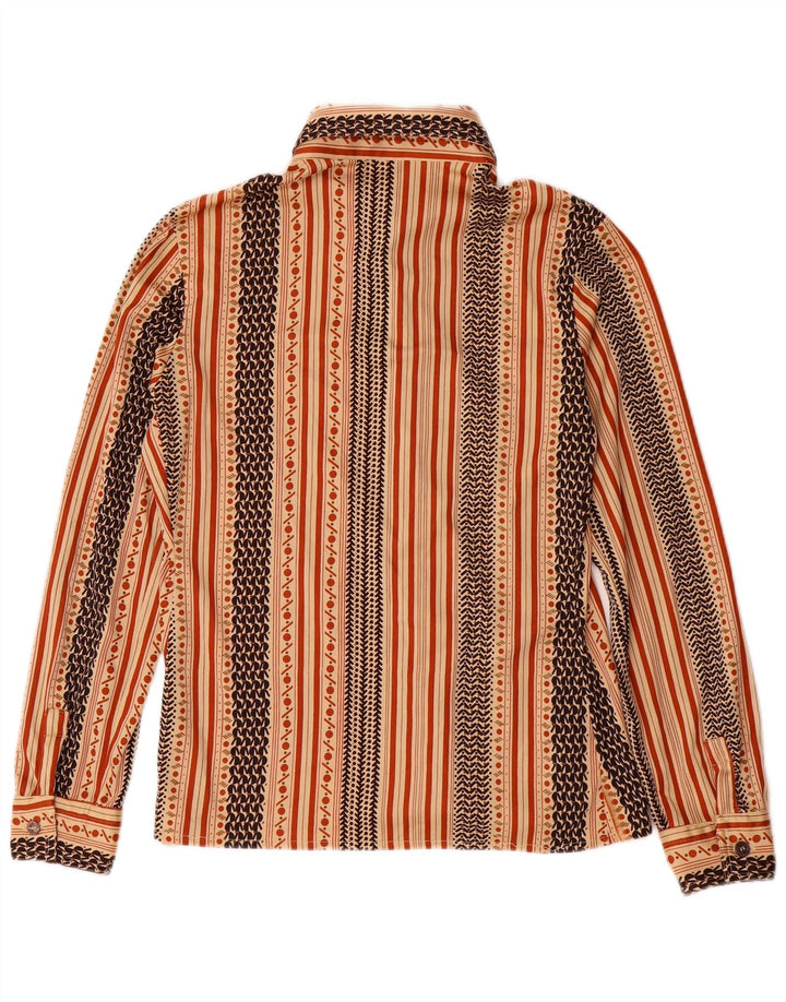 VINTAGE Dameskjorte IT 50 XL Beige Stribet