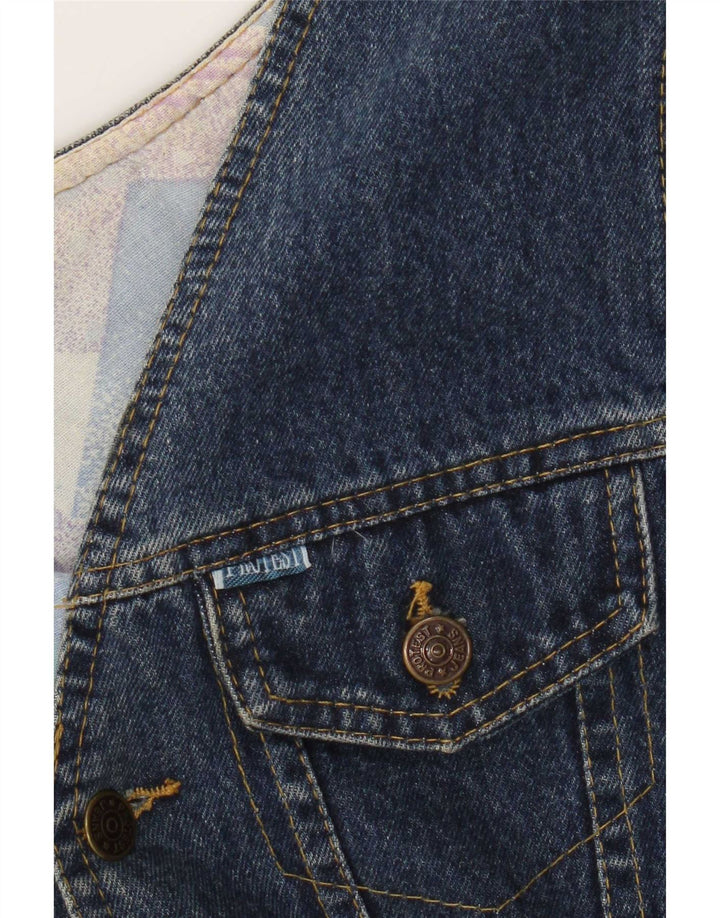 Protest Dame denim vest UK 12 Medium Blue