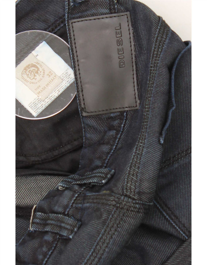Diesel Herre Slim Jeans W32 L33 Marineblå Bomuld