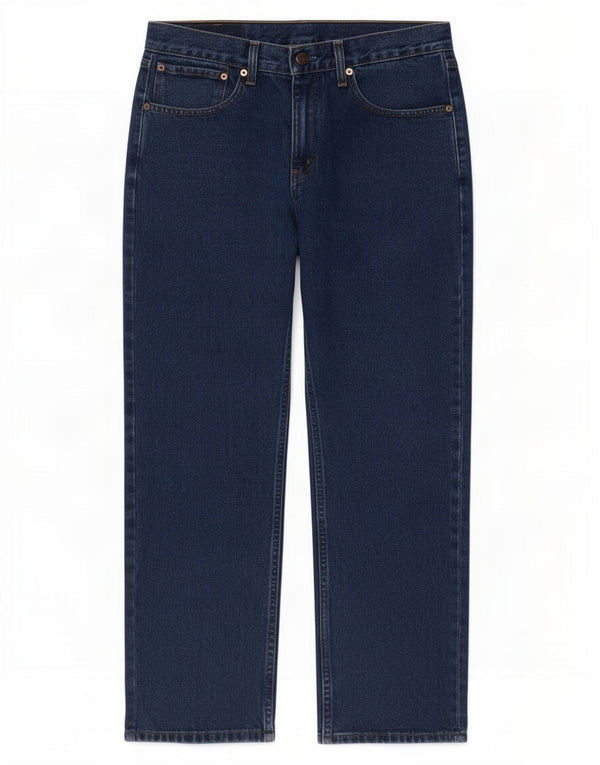 Levi's Herre 753 Straight Jeans W32 L30 Marineblå Bomuld