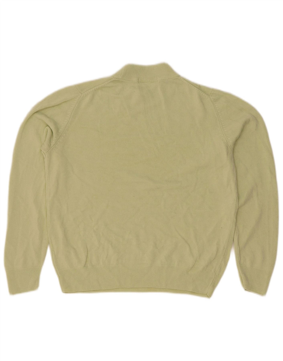 Marks & Spencer Dame Crop Turtle Neck Jumper Sweater UK 12 Medium Green