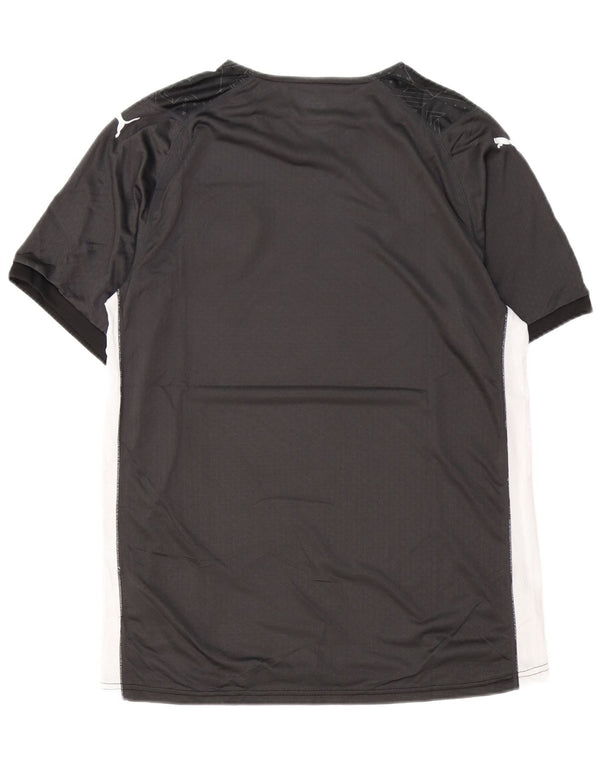 Puma Herre Grafisk T-Shirt Top XL Sort Geometrisk Polyester