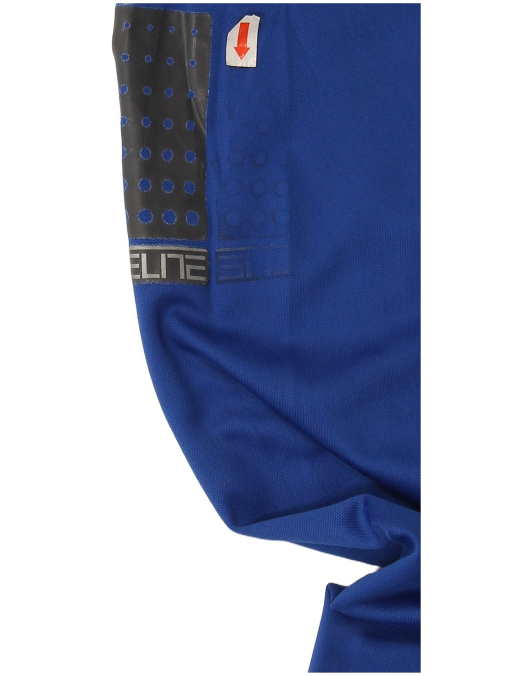 NIKE Mens Dri Fit Zip Neck Pullover Tracksuit Top Large Blue Colourblock