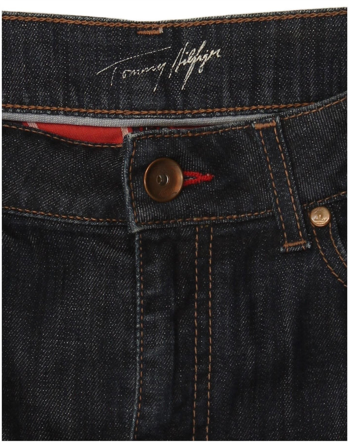 Tommy Hilfiger Dame Denim Nederdel W28 Medium Navy Blue