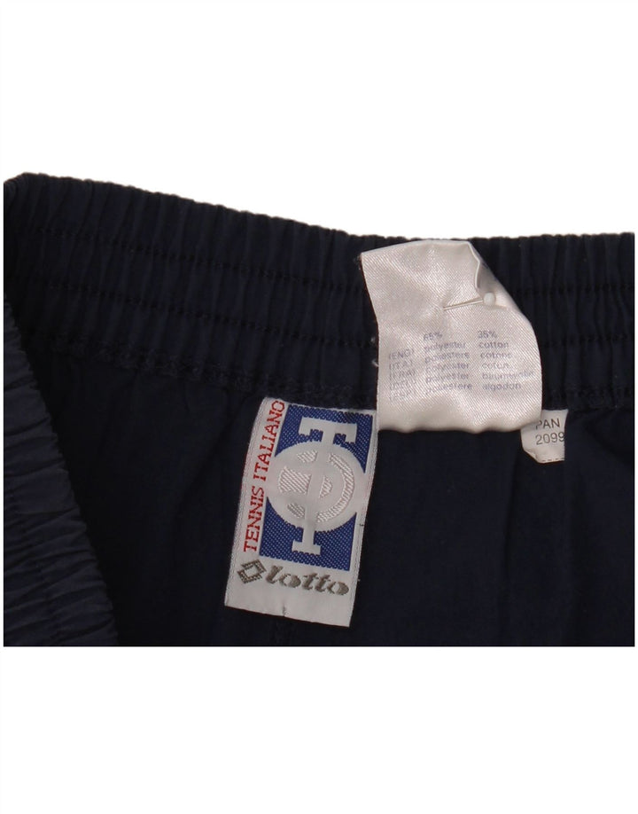 Lotto Herre Chino Shorts UK 38/40 Medium W30 Navy Blue Polyester