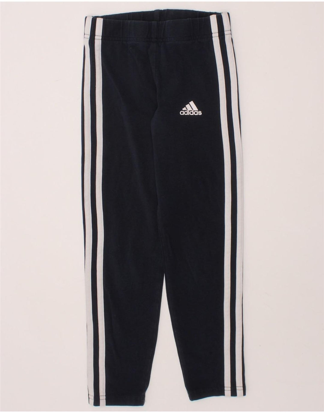 ADIDAS Boys Tracksuit Top Jacket 7-8 Years  Navy Blue Cotton Vintage Adidas and Second-Hand Adidas from Messina Hembry 