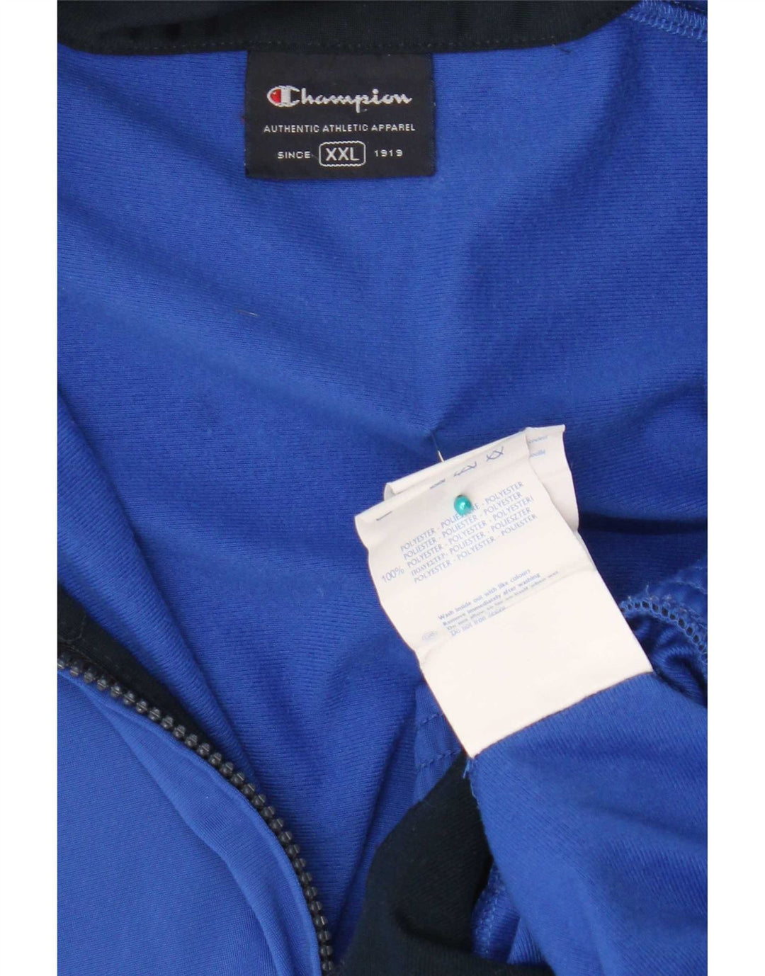 Champion Herre træningsdragt Topjakke 2XL Blå Polyester