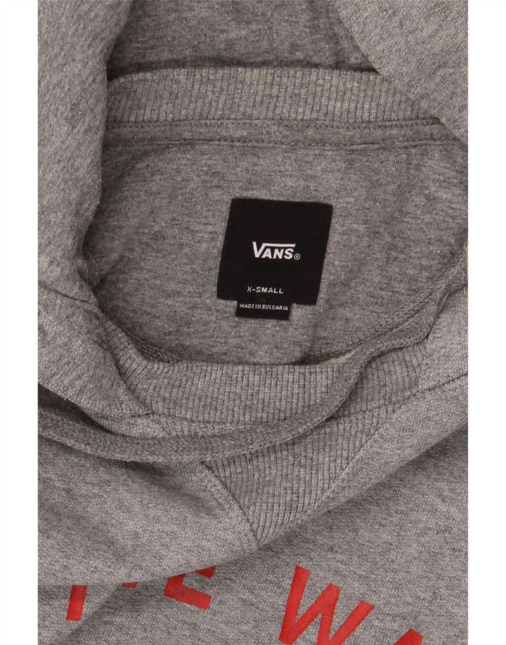 Vans Grafisk hættetrøje til mænd XS Grå