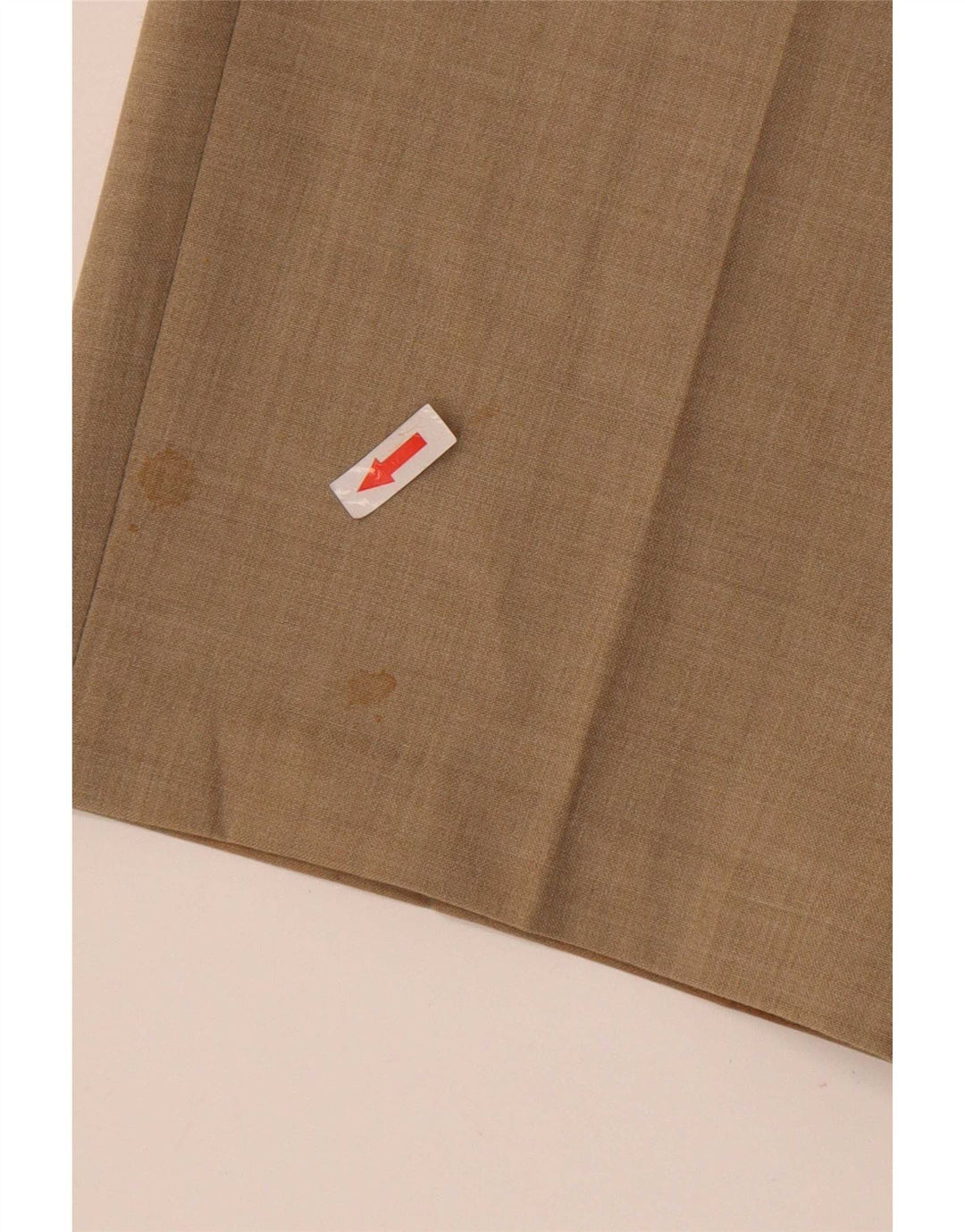 Farah Straight Suit Bukser til mænd W36 L29 Beige Polyester