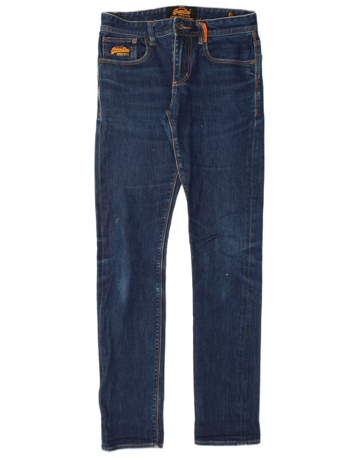 Superdry Slim Jeans til mænd W28 L32 blå bomuld