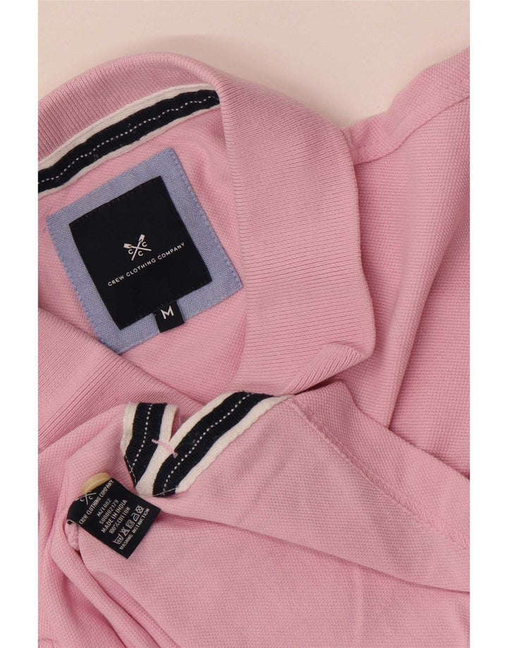 Besætningstøj Herre poloshirt Medium Pink Bomuld