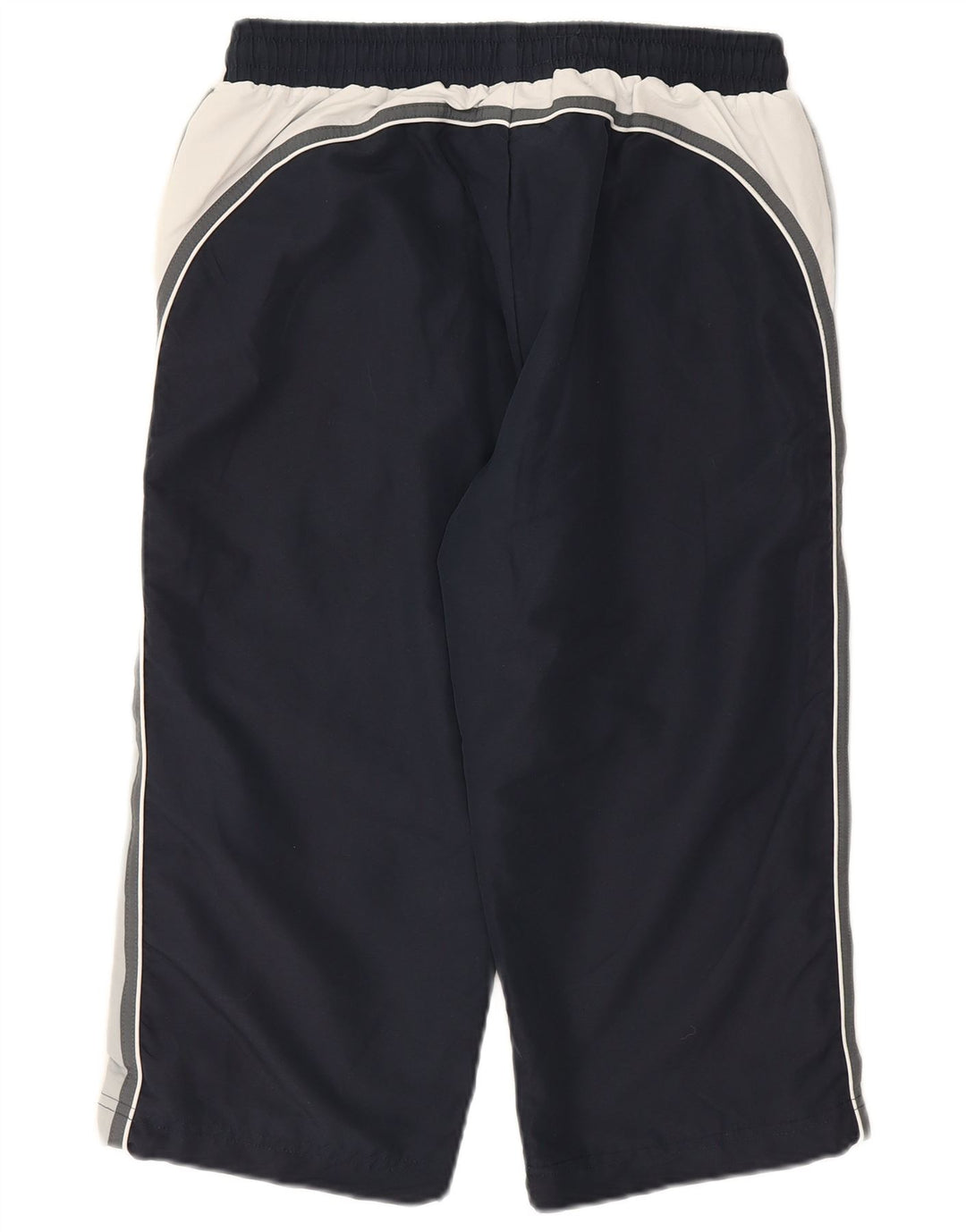 CHAMPION Mens Capri Tracksuit Trousers Small  Navy Blue Colourblock