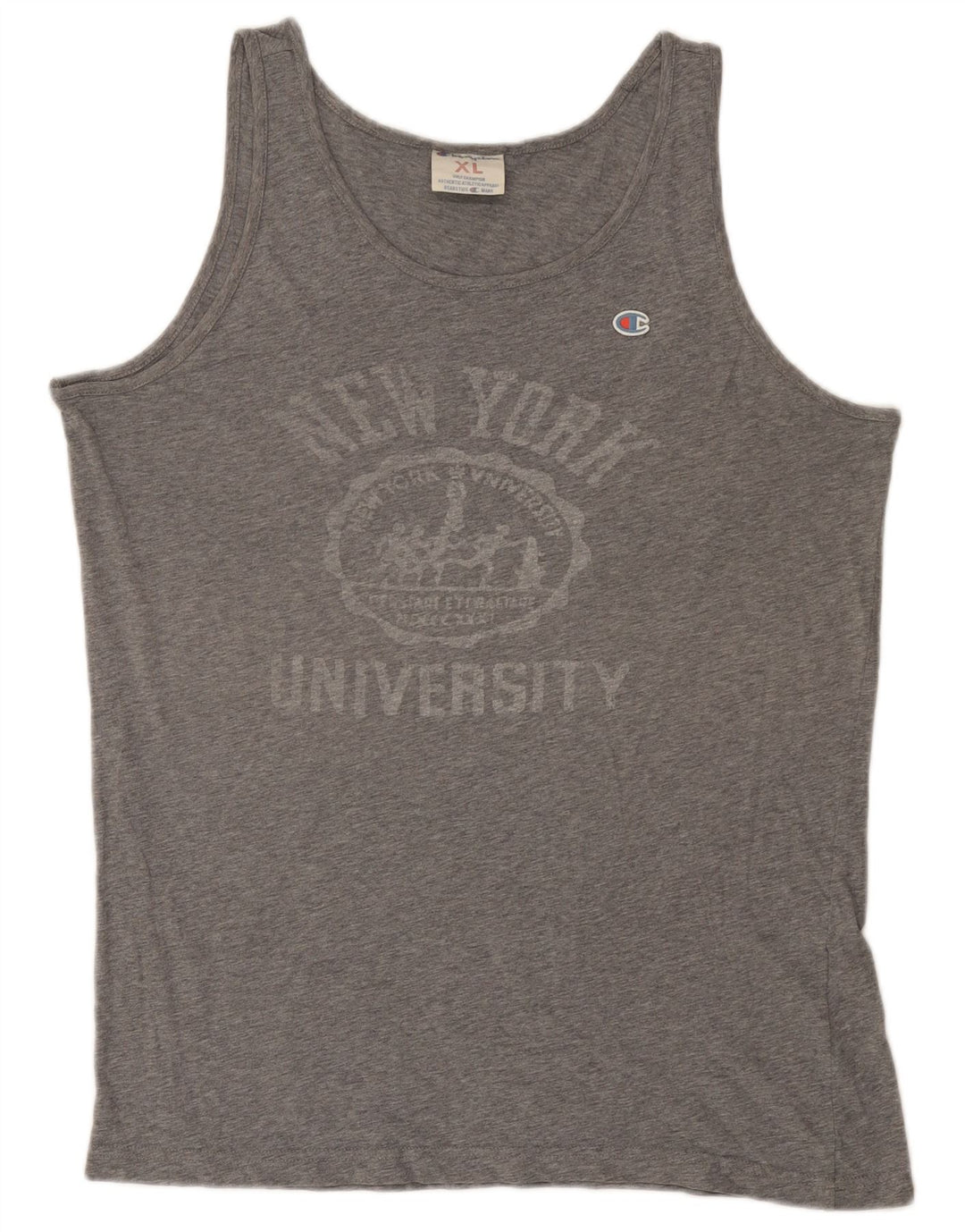 Champion Herre Grafisk Vest Top XL Grå Sports