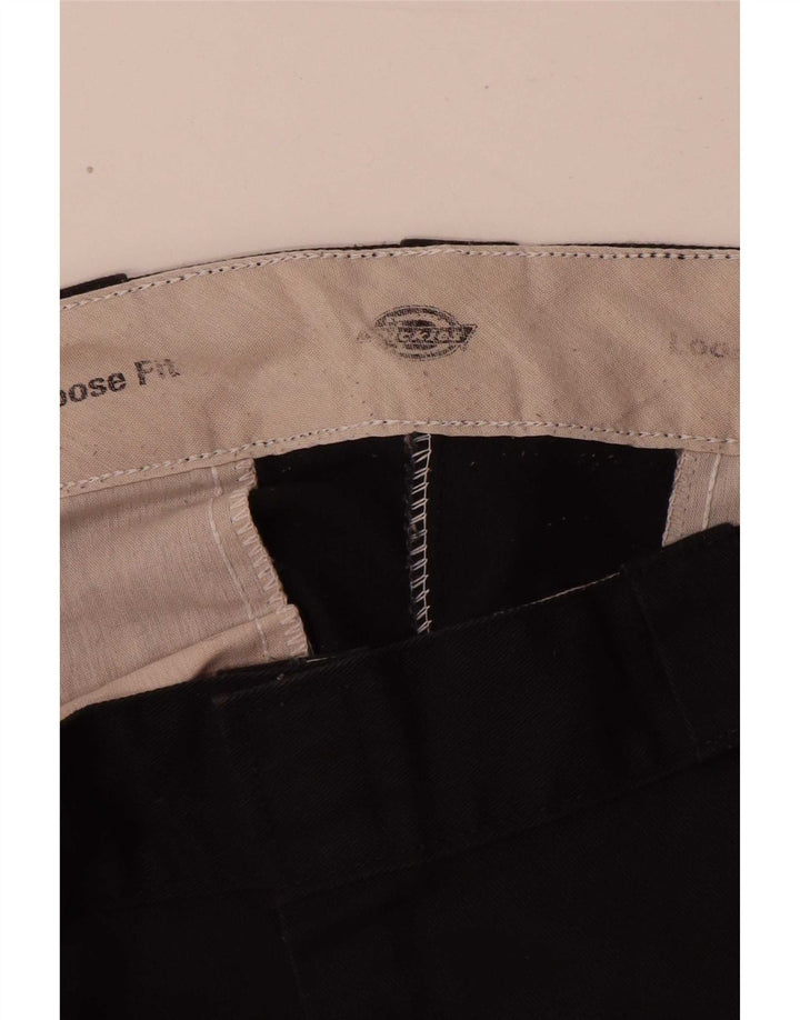 Dickies Herre Loose Fit Cargo Bukser W36 L32 Sort