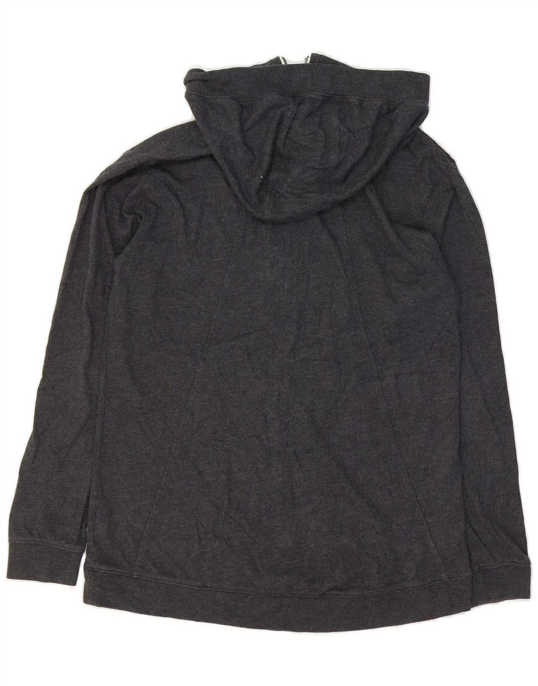 NIKE Mens Zip Hoodie Sweater Small Grey Cotton Vintage Nike and Second-Hand Nike from Messina Hembry 