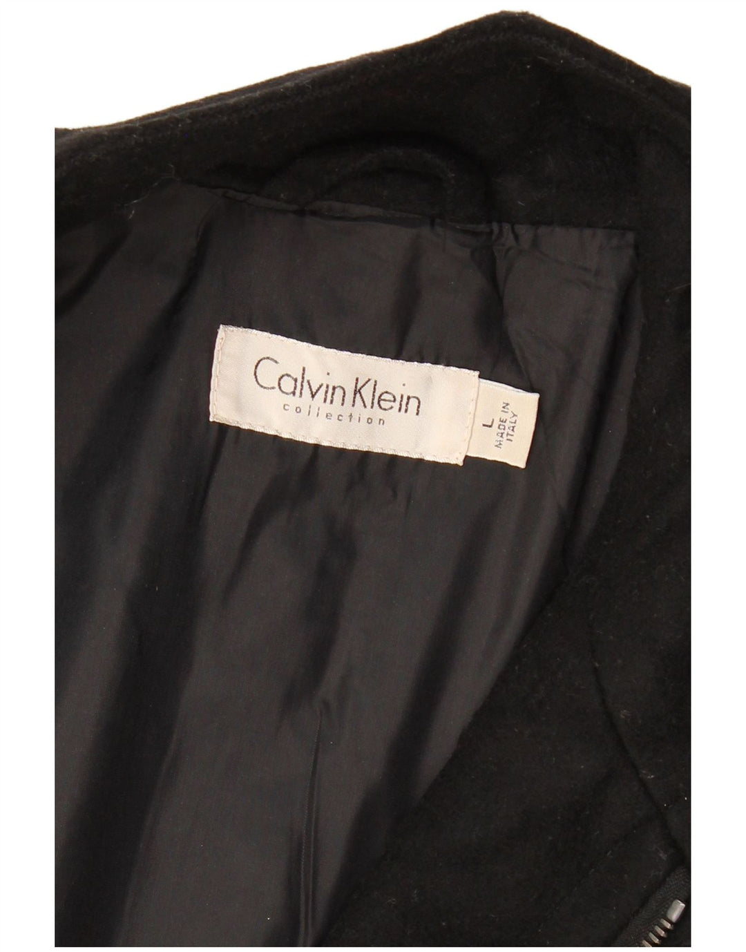 CALVIN KLEIN Overfrakke til mænd UK 40 Large Black