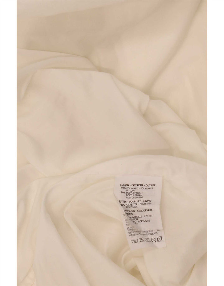 Ice Dame Hætte Anorak Jacket UK 16 Large White Polyamide